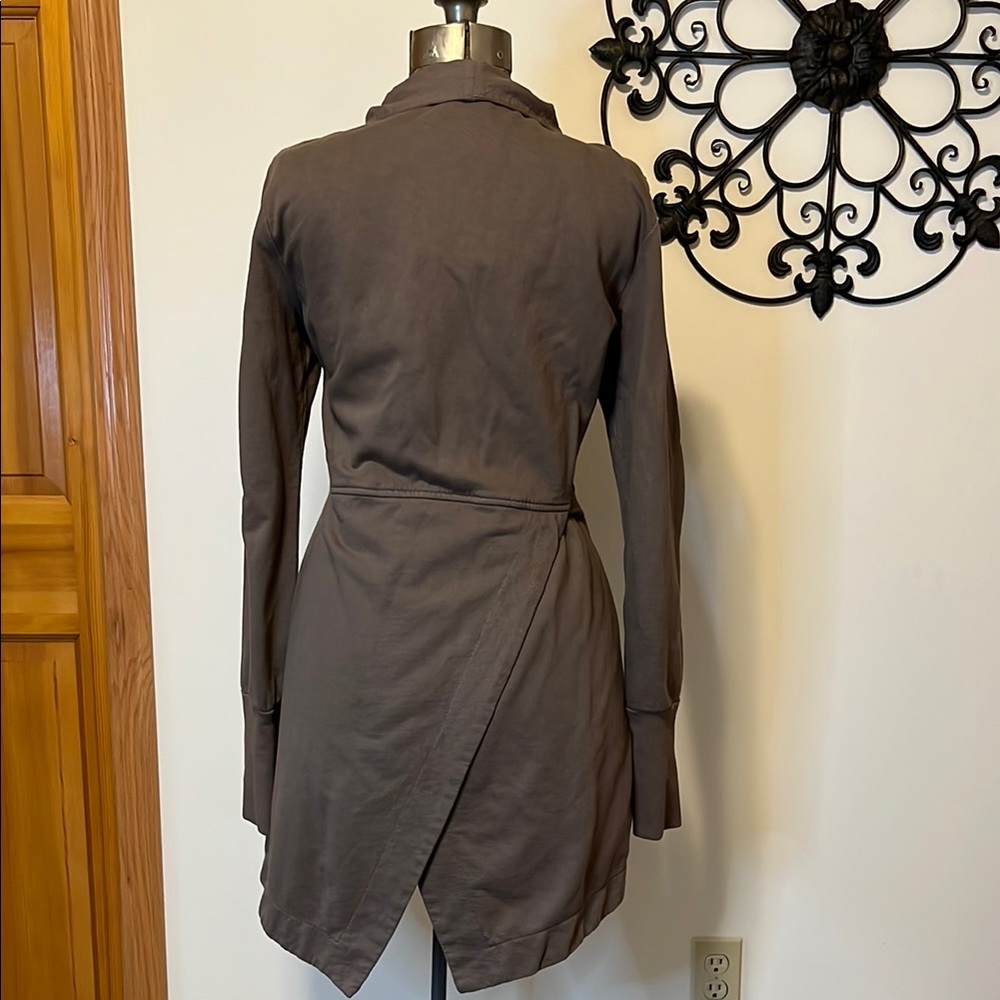 Prairie Underground Mid Frock Coat with Ruffle Details, offset zipper, b… - Picture 5 of 11